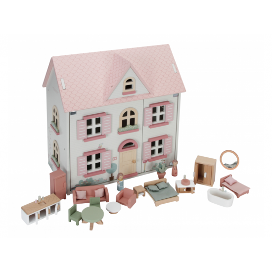 Domček pre bábiky drevený